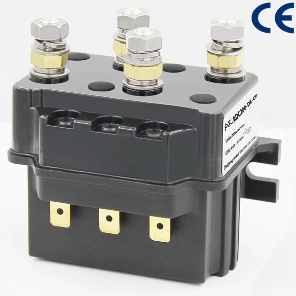 12VDC Reversing Contactor Solenoid Relay for Winch Factory ... contactor wiring diagram 12v dc 