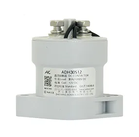 ADH30 30A High-Voltage Relay 12V/24V Coil DC Contactor Automotive Relay For Charging Station