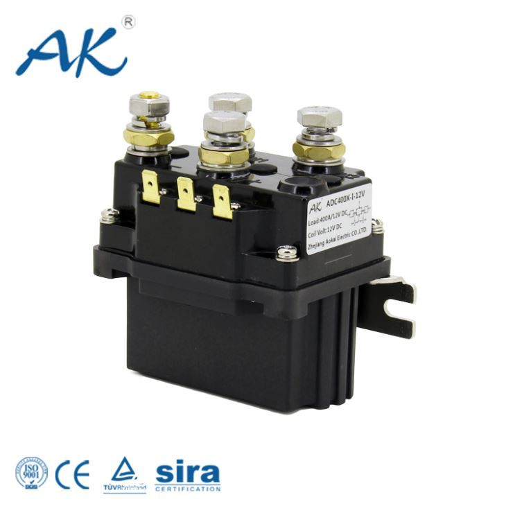 AOKAI ADC400X-I 12V, 24V, 48V DC Contactor Used In Electric
